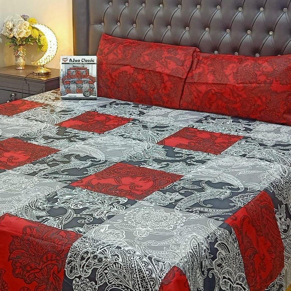 3 Pcs Bed sheet B-160