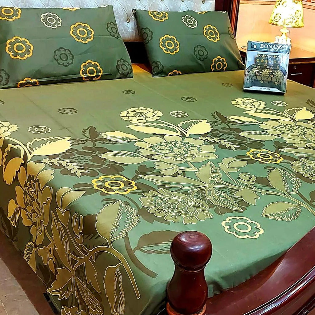 3 Pcs Bed sheet B-182