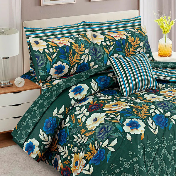 Premium Summer King Size Comforter Set - 7-Piece