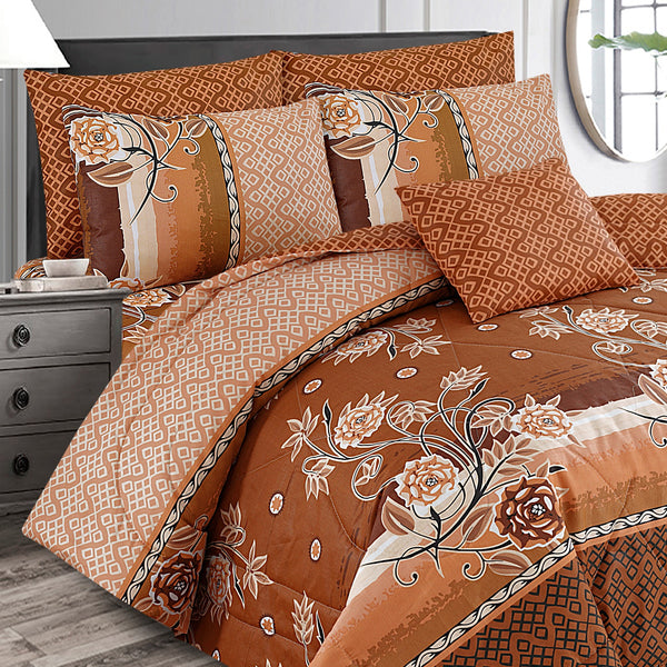 Premium Summer King Size Comforter Set - 7-Piece