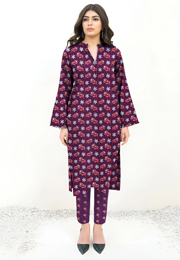 2 Piece – Cotton Digital Print Suit ( Design LS29)