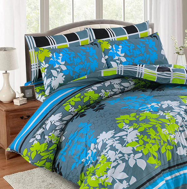 Premium Summer King Size Comforter Set - 7-Piece
