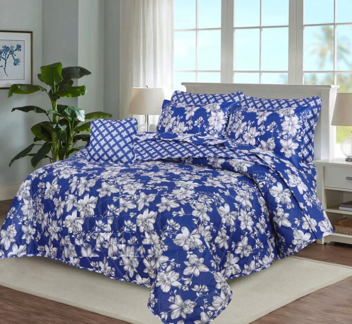 7 Pcs Comforter Set King Size C-32