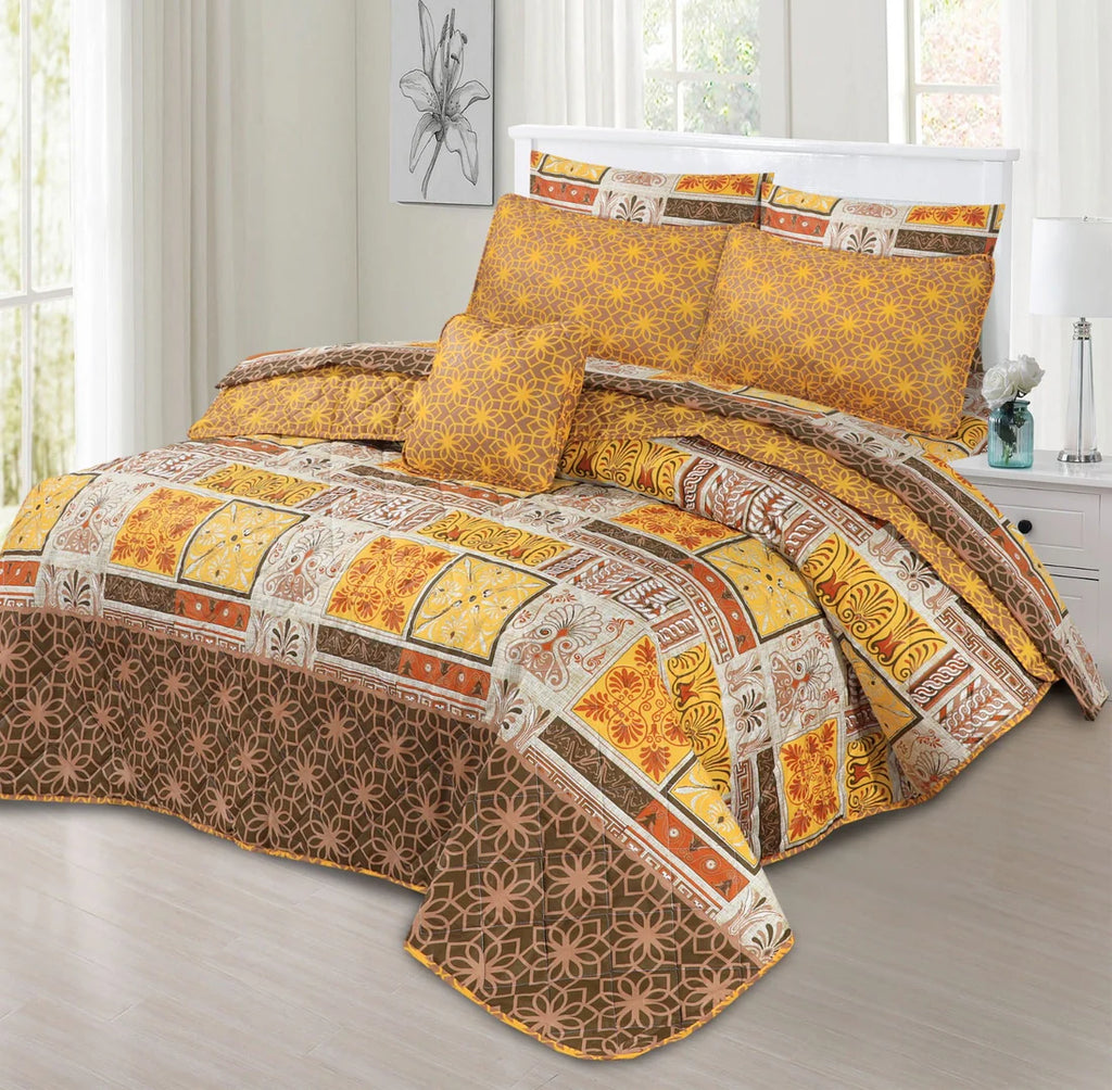 7 Pcs Comforter Set King Size C-35