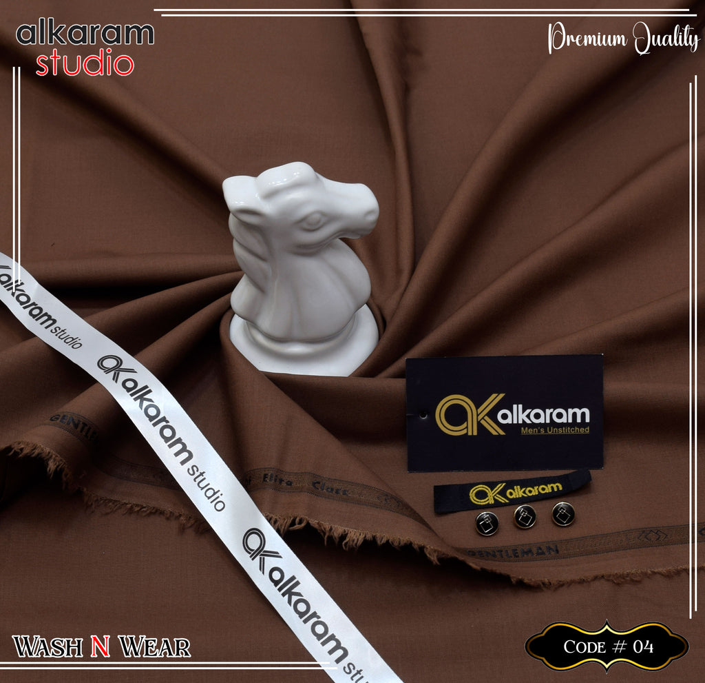 Alkaram Gent’s Unstitched Wash & Wear Ak 49