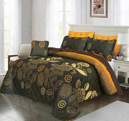 7 Pcs Comforter Set King Size C-40