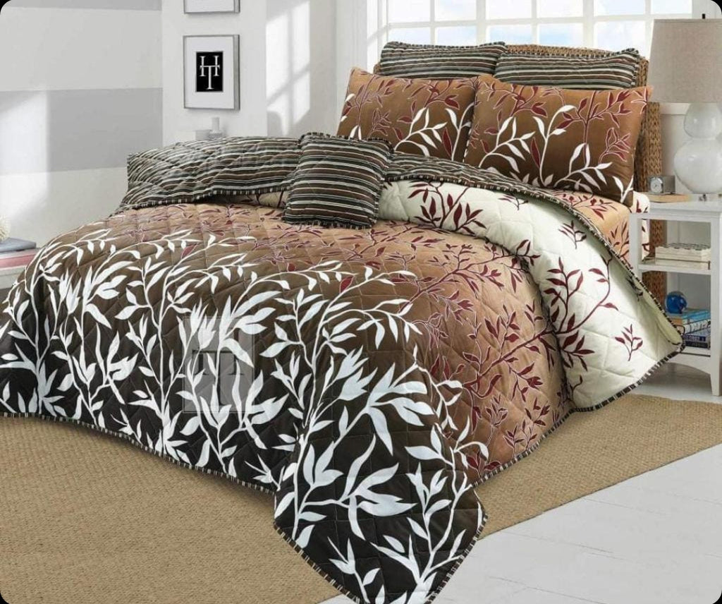 Premium Summer King Size Comforter Set - 7-Piece