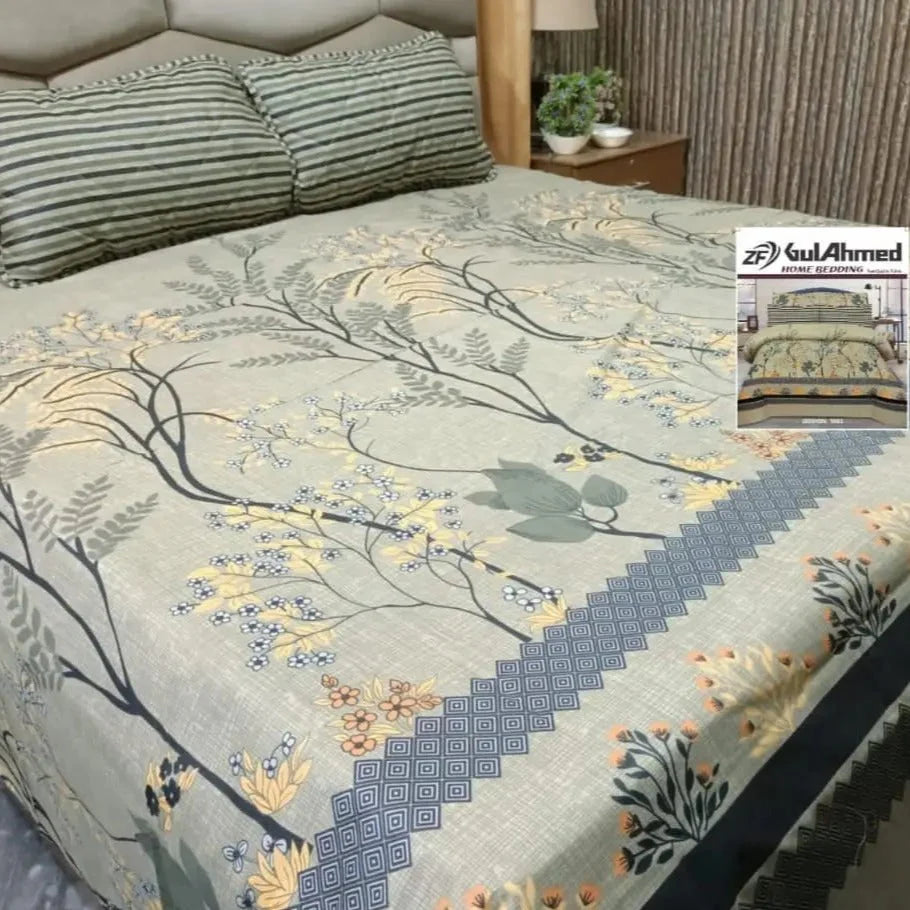 3 Pcs Bed sheet B-120