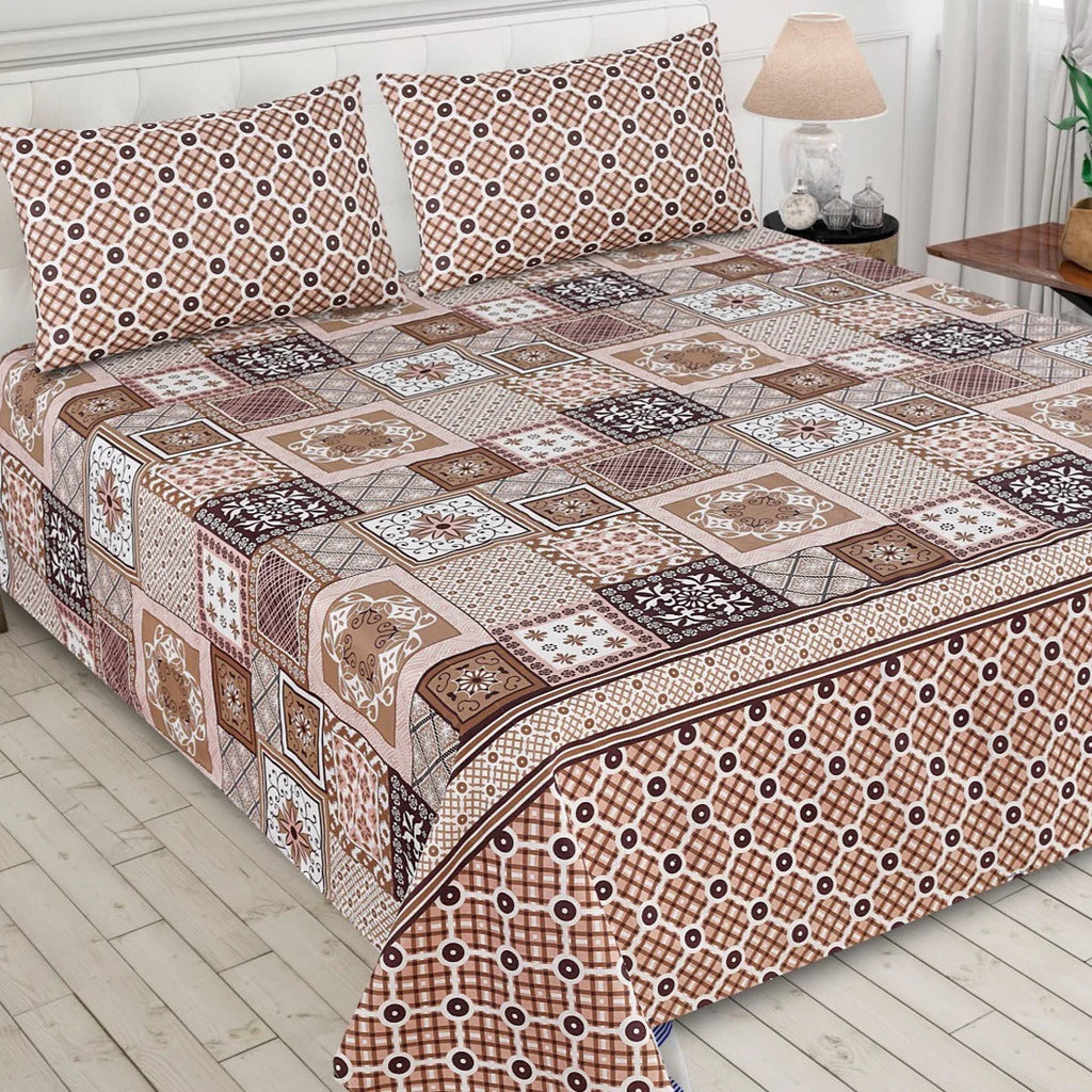 3 Pcs Bed sheet B-132