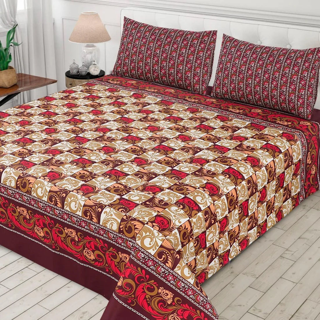 3 Pcs Bed sheet B-148