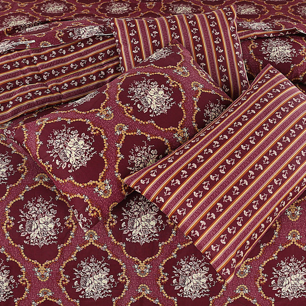 Premium Summer King Size Comforter Set - 7-Piece