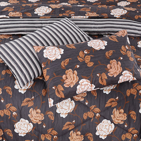 Premium Summer King Size Comforter Set - 7-Piece