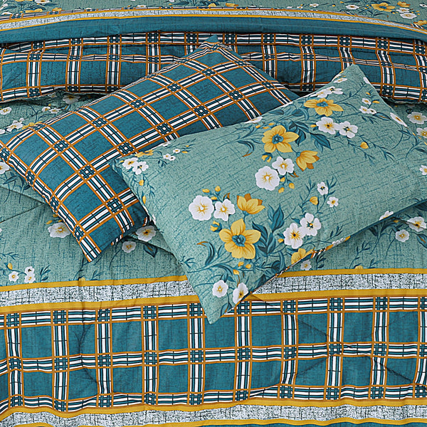 Premium Summer King Size Comforter Set - 7-Piece