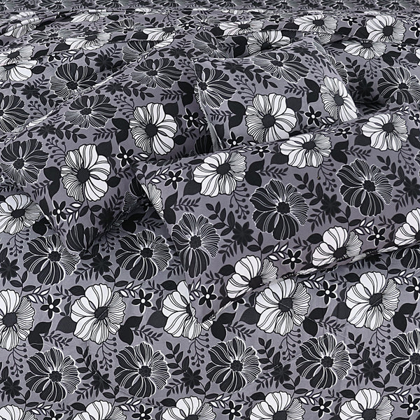 Premium Summer King Size Soft Cotton Comforter Set - 7-Piece