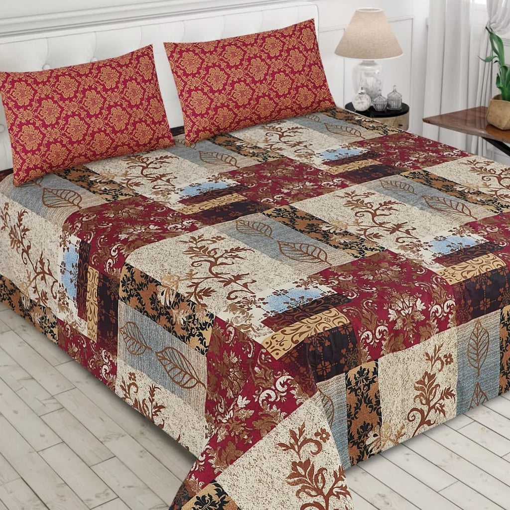 3 Pcs Bed sheet B-126